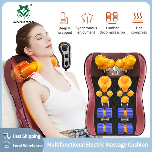 Full Body Electric Shiatsu Massage Cushion